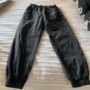 brandy melville black sweatpants
